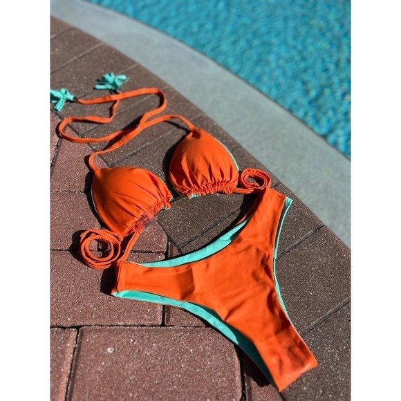 Lubyswim Joana Handmade Brazilian Swimsuits Set / S - Picture 8 of 8